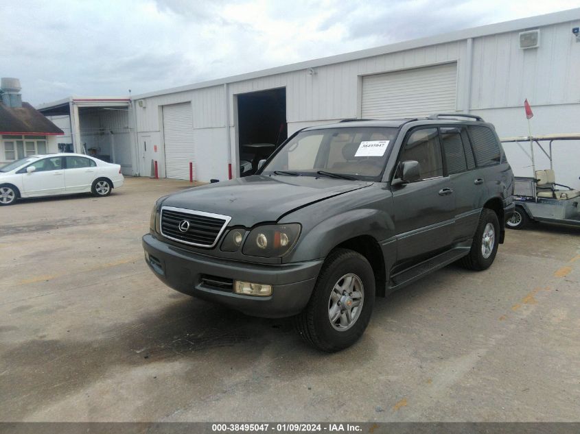 1999 Lexus Lx 470 VIN: JT6HT00W5X0050604 Lot: 38495047