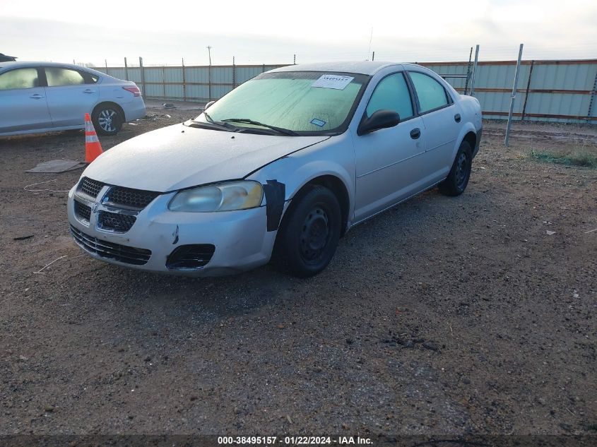 1B3EL46T86N182792 2006 Dodge Stratus Sxt