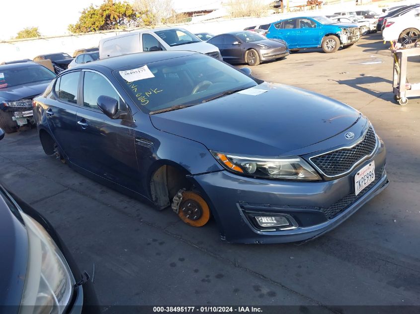 2015 Kia Optima Lx VIN: 5XXGM4A72FG397501 Lot: 38495177