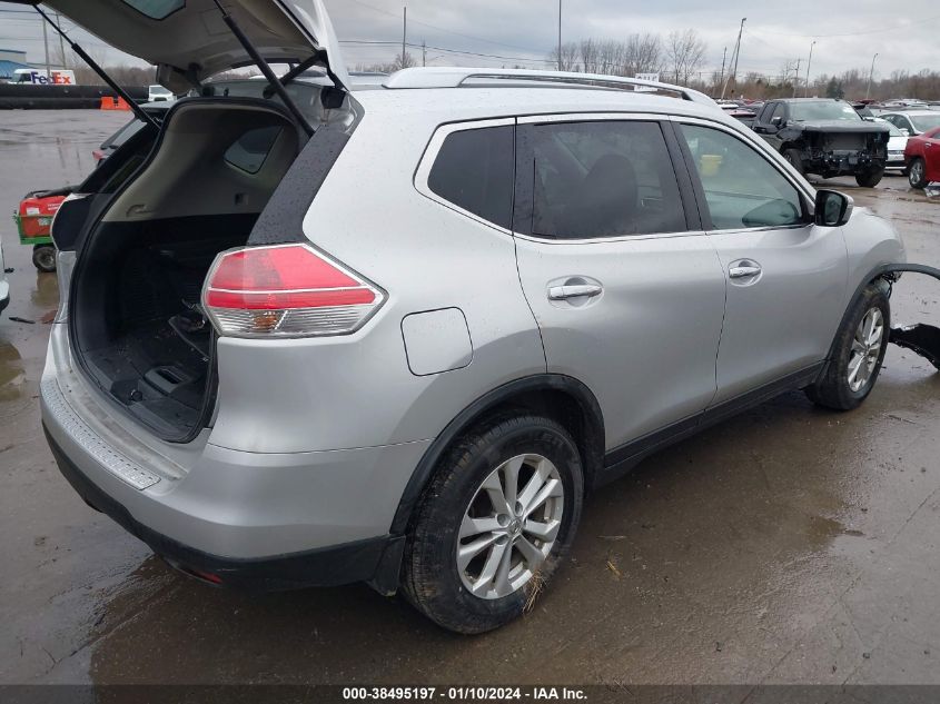 2015 Nissan Rogue Sv VIN: KNMAT2MV7FP540863 Lot: 38495197