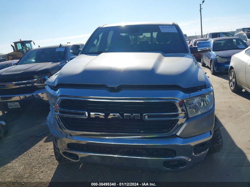 2019 Ram 1500 Big Horn/Lone Star 4X4 5'7 Box VIN: 1C6SRFFT7KN644627 Lot: 38495340