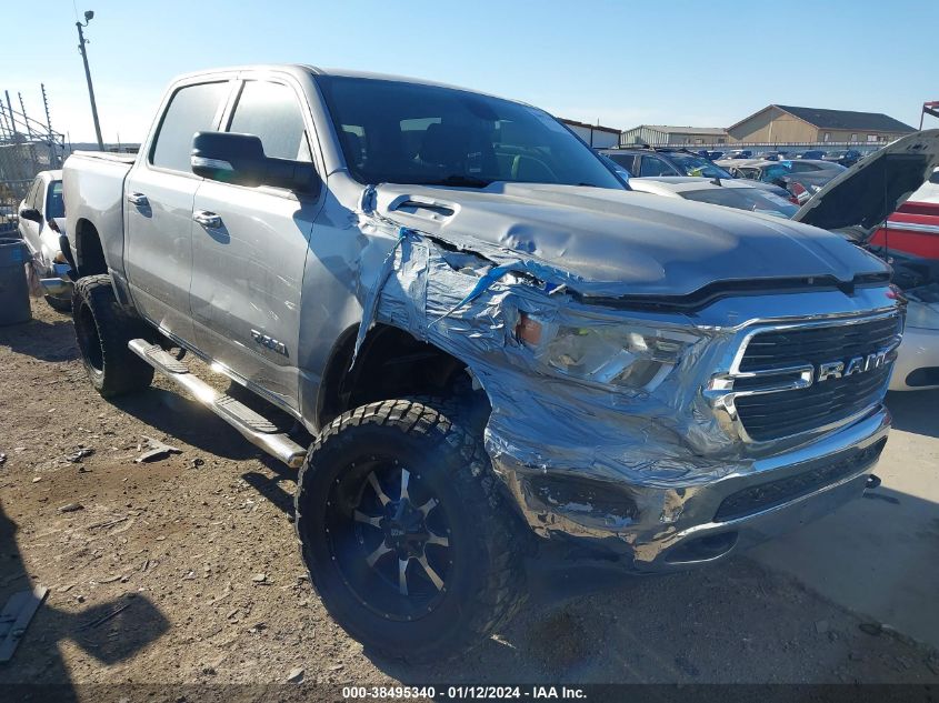 2019 Ram 1500 Big Horn/Lone Star 4X4 5'7 Box VIN: 1C6SRFFT7KN644627 Lot: 38495340