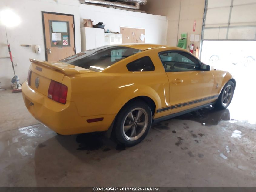 2006 Ford Mustang V6 VIN: 1ZVFT80N565259295 Lot: 38495421