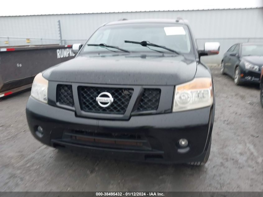 2011 Nissan Armada Sv VIN: 5N1AA0NC0BN619249 Lot: 38495432