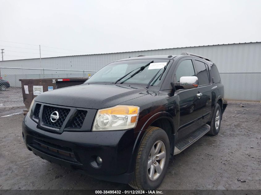 2011 Nissan Armada Sv VIN: 5N1AA0NC0BN619249 Lot: 38495432