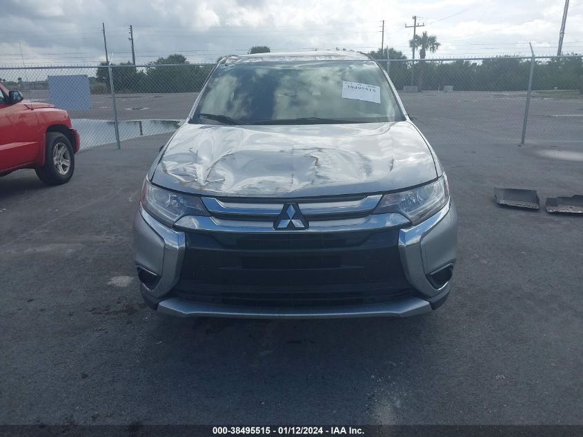 2018 Mitsubishi Outlander Es VIN: JA4AD2A34JJ001896 Lot: 38495515