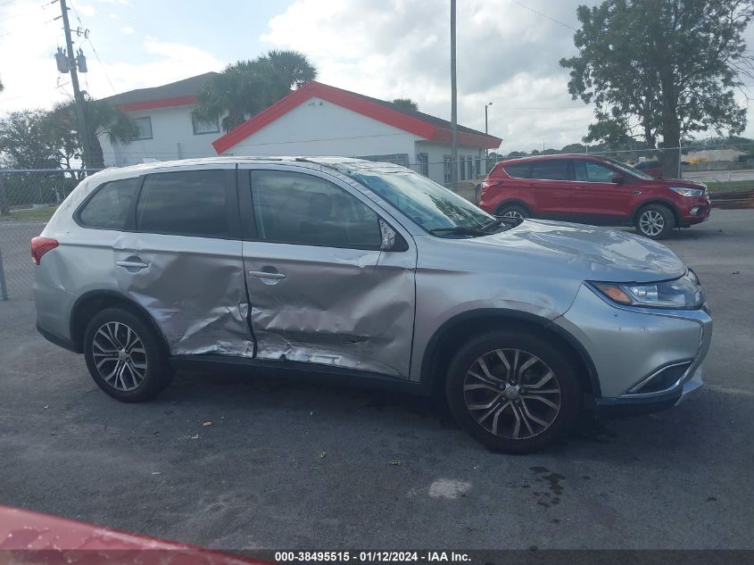 2018 Mitsubishi Outlander Es VIN: JA4AD2A34JJ001896 Lot: 38495515