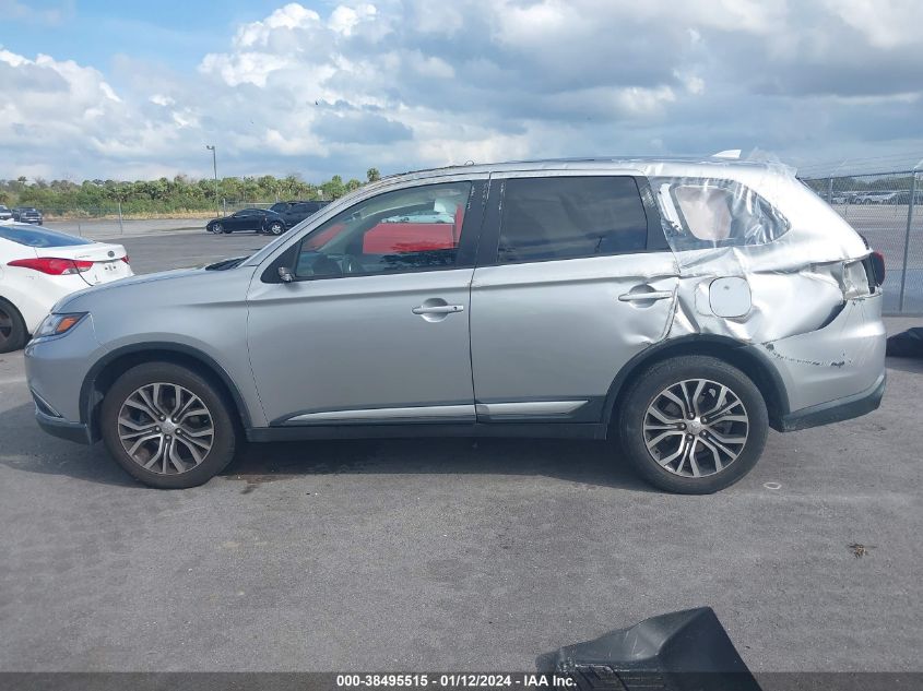 2018 Mitsubishi Outlander Es VIN: JA4AD2A34JJ001896 Lot: 38495515