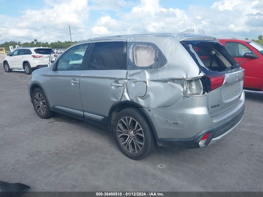 2018 Mitsubishi Outlander Es VIN: JA4AD2A34JJ001896 Lot: 38495515