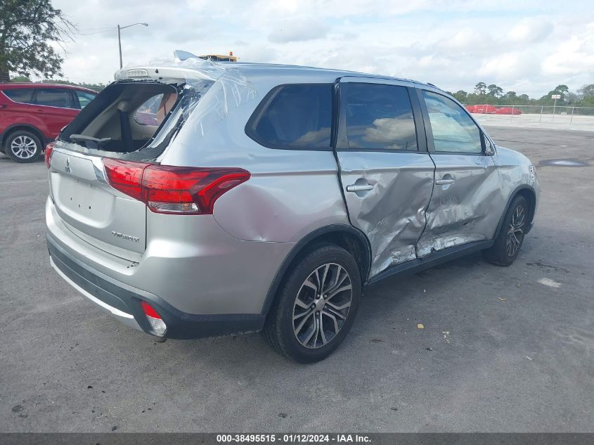 2018 Mitsubishi Outlander Es VIN: JA4AD2A34JJ001896 Lot: 38495515