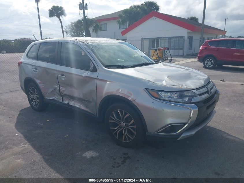 2018 Mitsubishi Outlander Es VIN: JA4AD2A34JJ001896 Lot: 38495515