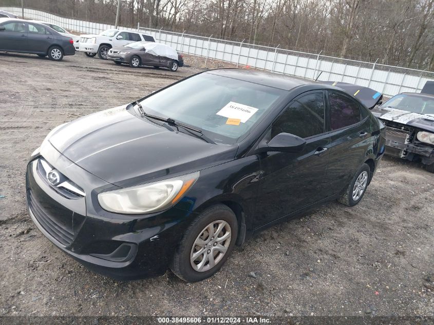 2014 Hyundai Accent Gls VIN: KMHCT4AE9EU689893 Lot: 38495606