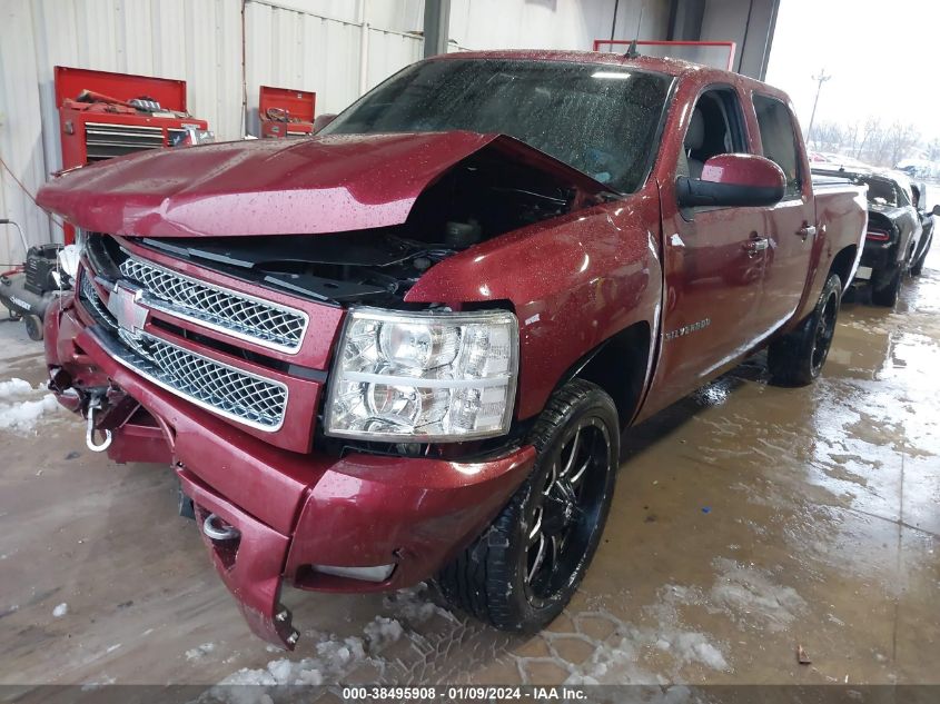 2013 Chevrolet Silverado 1500 Ltz VIN: 3GCPKTE71DG320428 Lot: 38495908