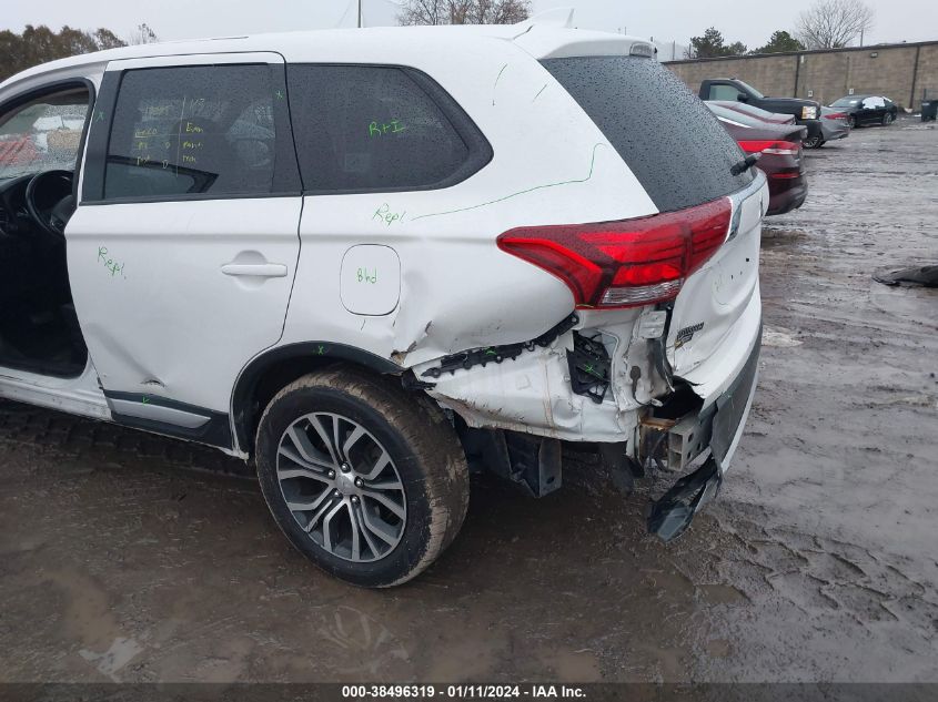 2017 Mitsubishi Outlander Es VIN: JA4AD2A30HZ021011 Lot: 38496319