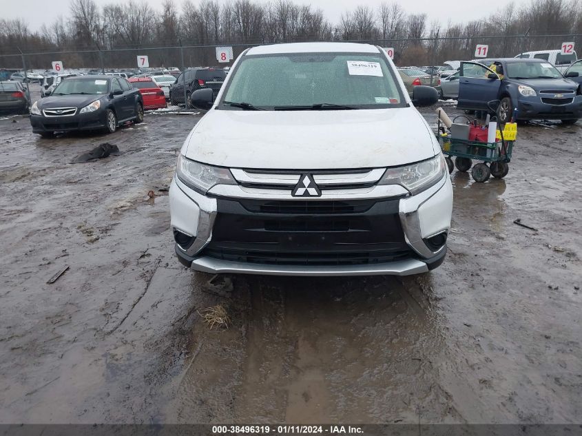 2017 Mitsubishi Outlander Es VIN: JA4AD2A30HZ021011 Lot: 38496319