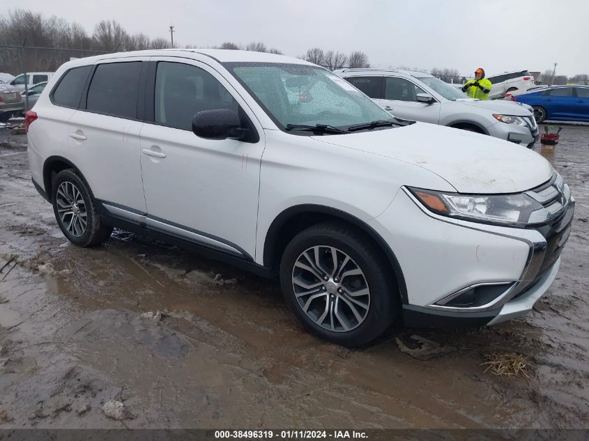 2017 Mitsubishi Outlander Es VIN: JA4AD2A30HZ021011 Lot: 38496319