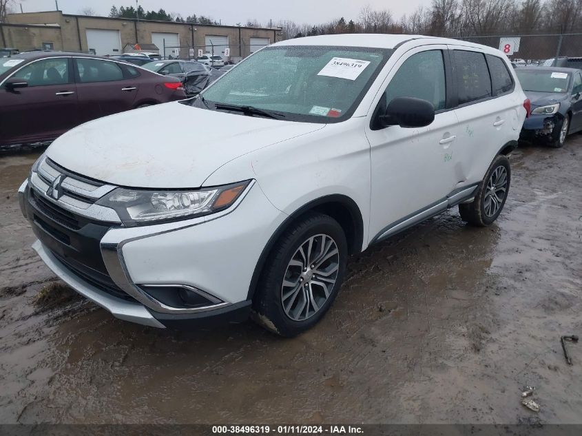 2017 Mitsubishi Outlander Es VIN: JA4AD2A30HZ021011 Lot: 38496319