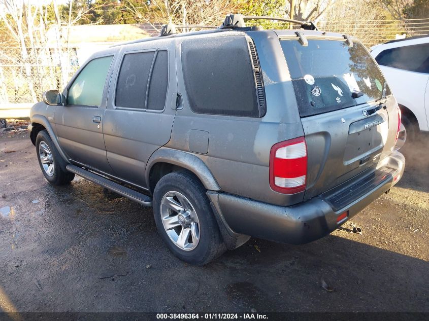 2004 Nissan Pathfinder Le Platinum VIN: JN8DR09Y04W916622 Lot: 38496364