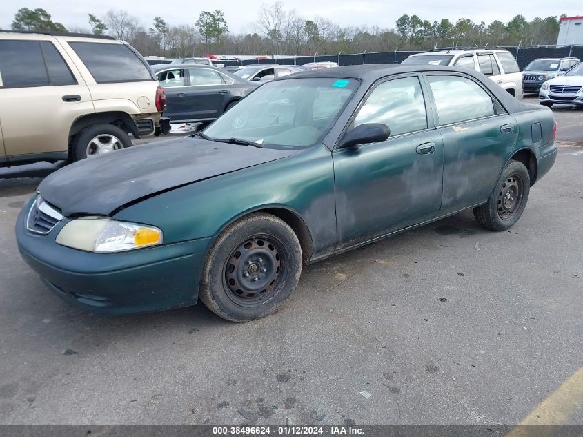 2001 Mazda 626 Es/Lx VIN: 1YVGF22C115215353 Lot: 38496624