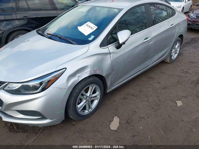 2017 Chevrolet Cruze Lt Auto VIN: 3G1BE5SM7HS533970 Lot: 38496983