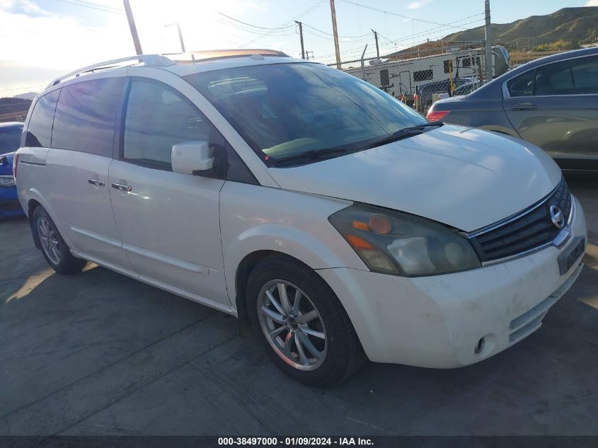 5N1BV28U87N123485 2007 Nissan Quest 3.5 Se