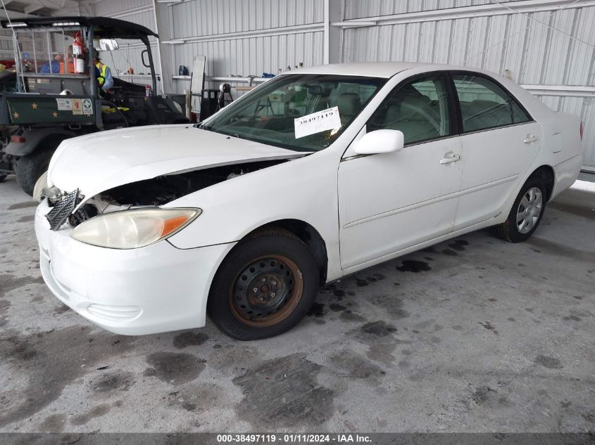 4T1BE32K12U115322 2002 Toyota Camry Le