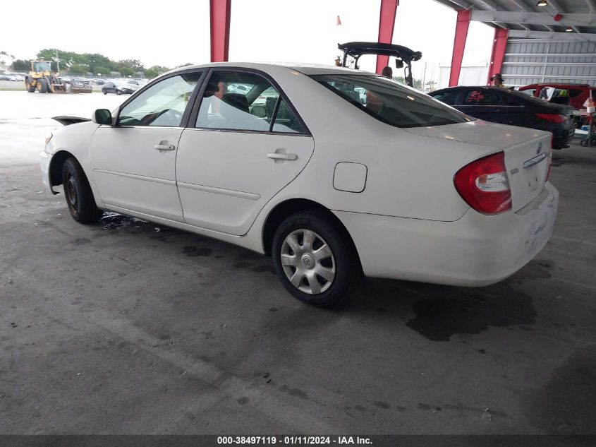 4T1BE32K12U115322 2002 Toyota Camry Le