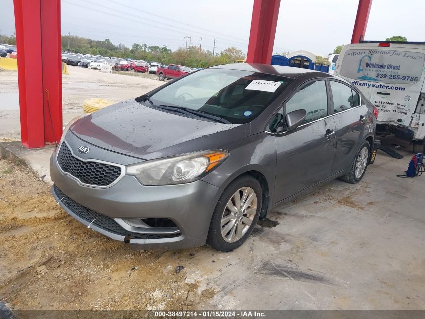 2015 Kia Forte Ex VIN: KNAFX4A84F5321016 Lot: 38497214