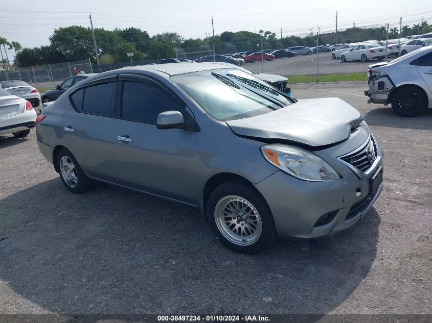 2014 Nissan Versa 1.6 S/1.6 S+/1.6 Sl/1.6 Sv VIN: 3N1CN7AP1EK461584 Lot: 38497234