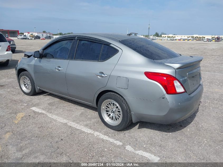 2014 Nissan Versa 1.6 S/1.6 S+/1.6 Sl/1.6 Sv VIN: 3N1CN7AP1EK461584 Lot: 38497234