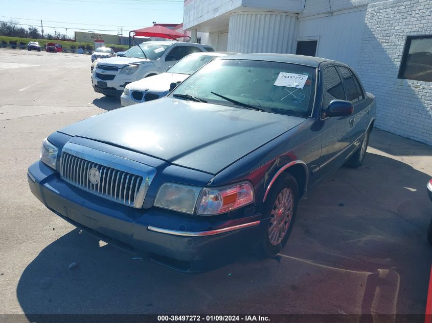 2007 Mercury Grand Marquis Ls VIN: 2MEFM75V97X639600 Lot: 38497272