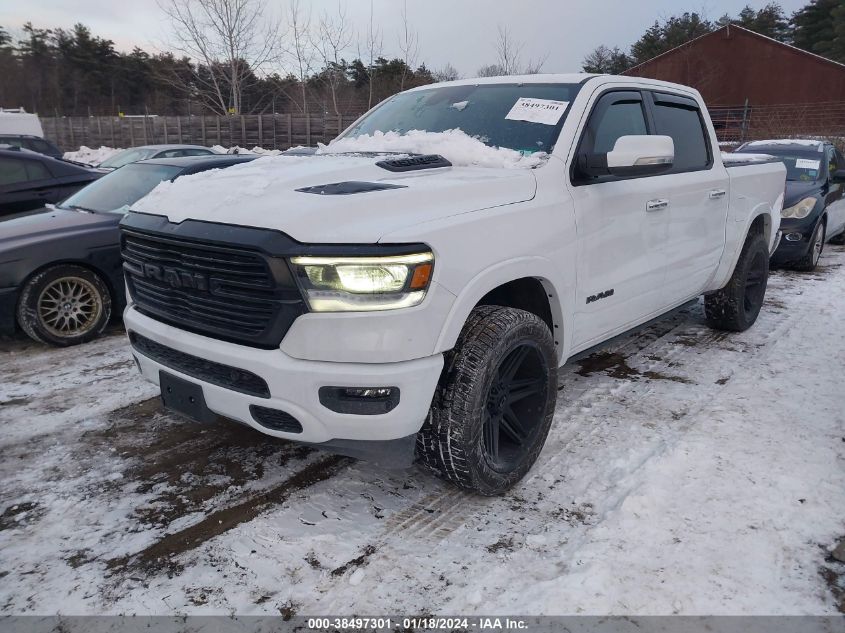 2021 Ram 1500 Laramie 4X4 5'7 Box VIN: 1C6SRFJT7MN508461 Lot: 38497301