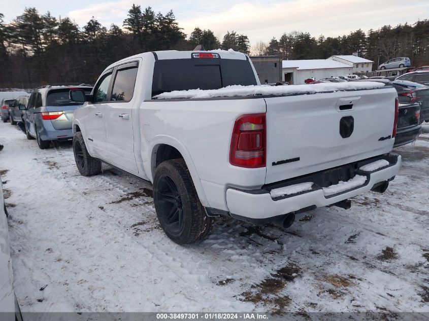 2021 Ram 1500 Laramie 4X4 5'7 Box VIN: 1C6SRFJT7MN508461 Lot: 38497301