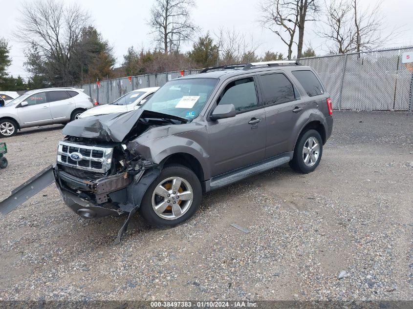 2012 Ford Escape Limited VIN: 1FMCU9EG9CKA62027 Lot: 38497383