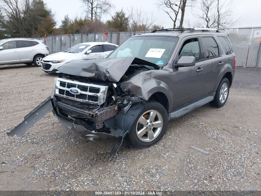 2012 Ford Escape Limited VIN: 1FMCU9EG9CKA62027 Lot: 38497383