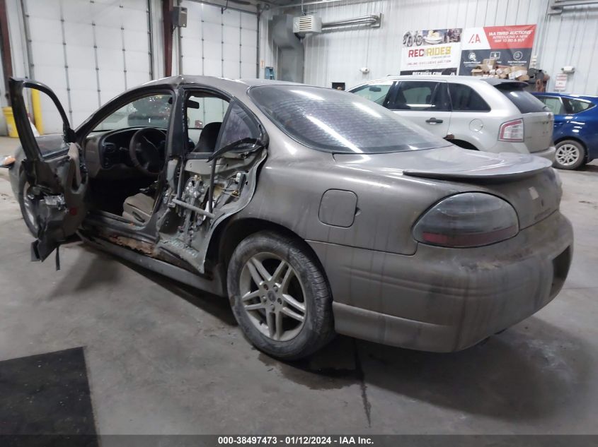 2001 Pontiac Grand Prix Gt VIN: 1G2WP52K61F238987 Lot: 38497473