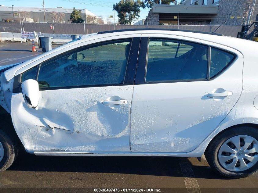 JTDKDTB36C1504492 2012 Toyota Prius C Two