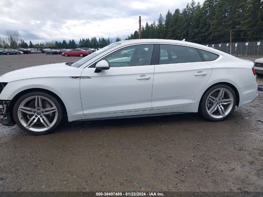 2019 Audi A5 45 Premium VIN: WAUENCF54KA079243 Lot: 38497489