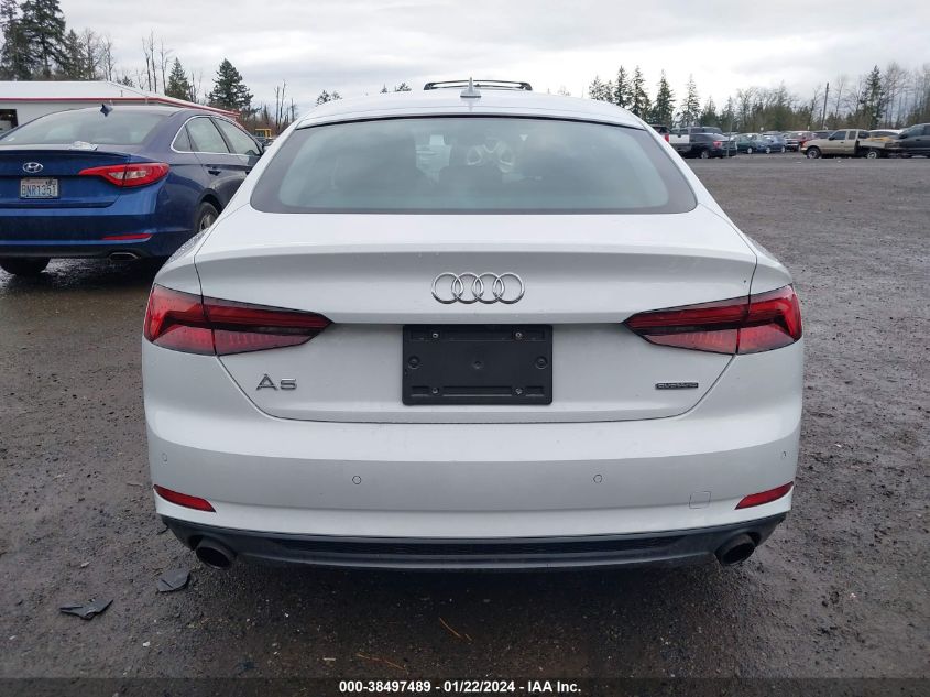 2019 Audi A5 45 Premium VIN: WAUENCF54KA079243 Lot: 38497489