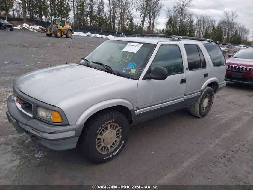 1996 GMC Jimmy VIN: 1GKDT13W6T2571262 Lot: 38497490