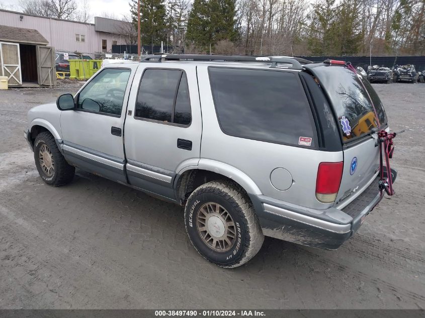 1996 GMC Jimmy VIN: 1GKDT13W6T2571262 Lot: 38497490