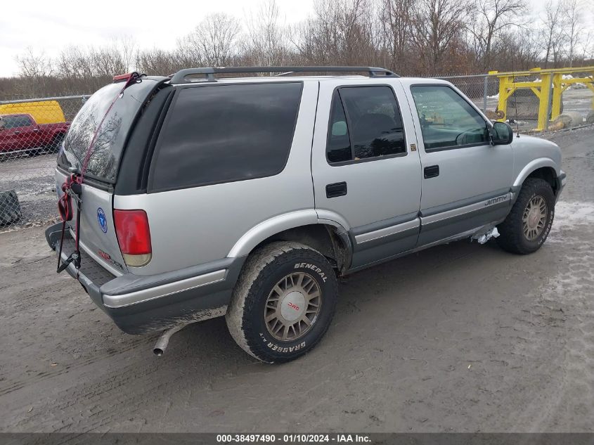 1996 GMC Jimmy VIN: 1GKDT13W6T2571262 Lot: 38497490