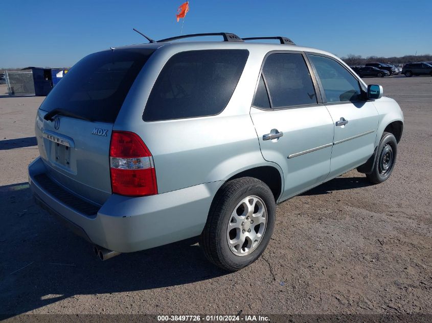 2002 Acura Mdx Touring Pkg VIN: 2HNYD18682H531638 Lot: 38497726