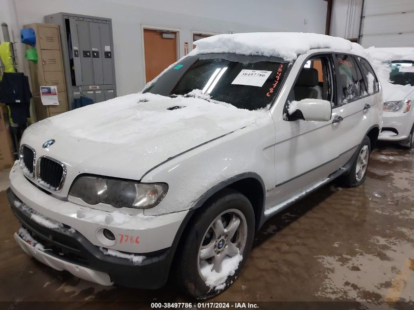 WBAFA53501LM65483 2001 BMW X5 3.0