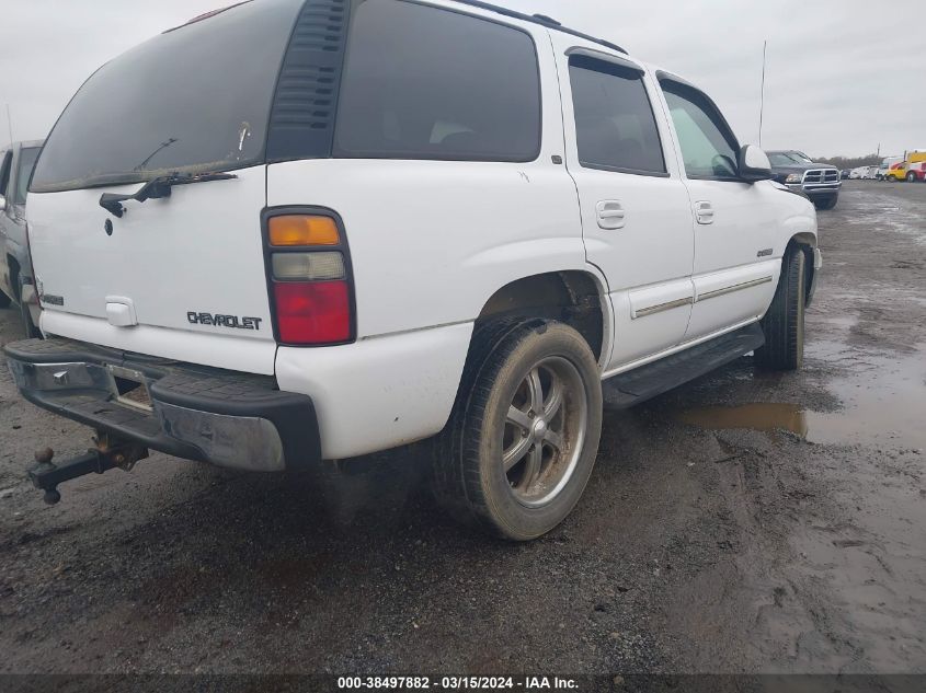 2002 Chevrolet Tahoe Lt VIN: 1GNEC13Z32R148792 Lot: 38599251