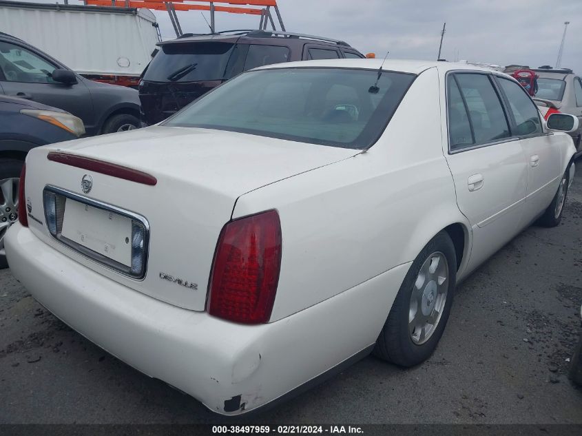 2002 Cadillac Deville Livery Pkg VIN: 1G6KD54Y32U302892 Lot: 38497959