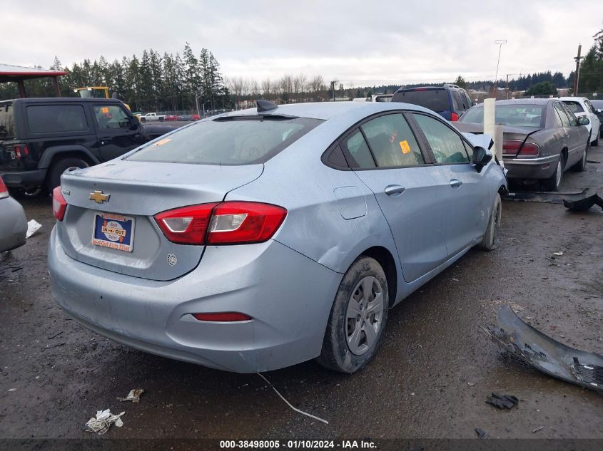 2018 Chevrolet Cruze Ls Auto VIN: 1G1BC5SM6J7122134 Lot: 38498005