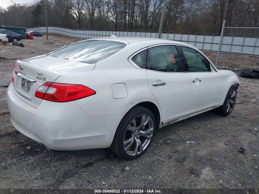 2013 INFINITI M37 VIN: JN1BY1AR1DM604940