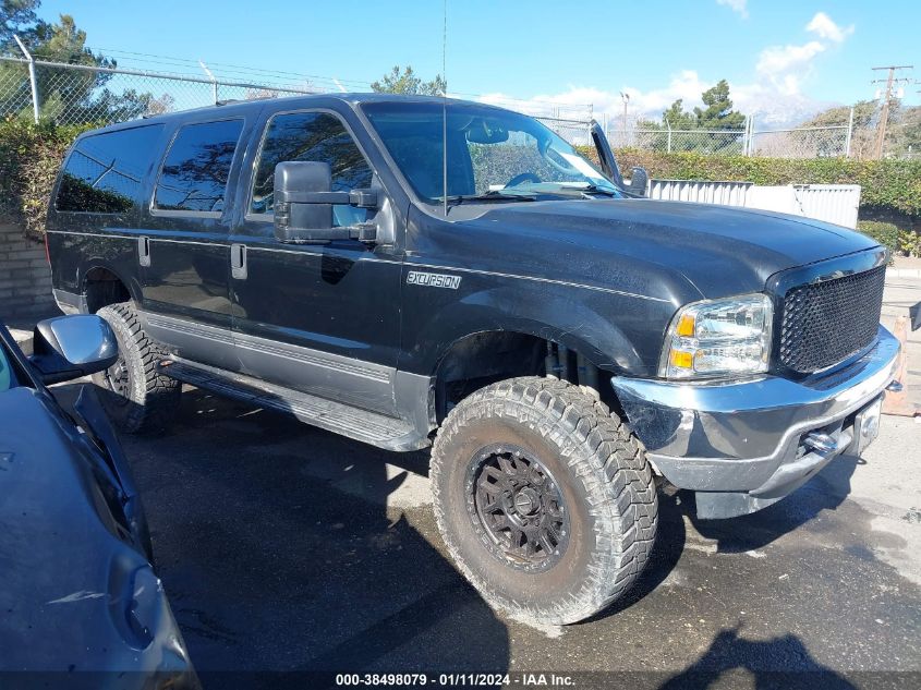 2003 Ford Excursion Xlt VIN: 1FMSU41P43EC17876 Lot: 38498079