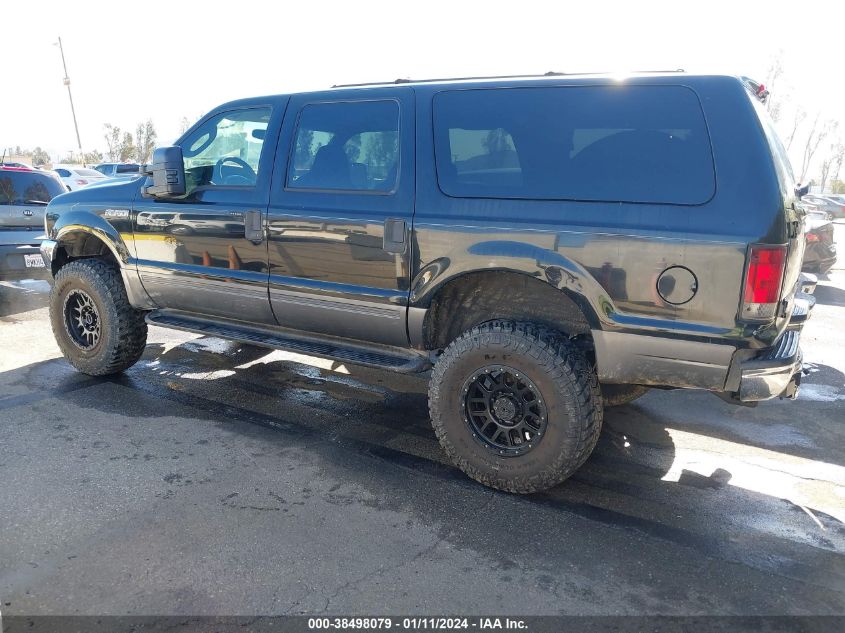 2003 Ford Excursion Xlt VIN: 1FMSU41P43EC17876 Lot: 38498079